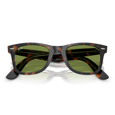 Ray-Ban Sonnenbrille RB2140 14134E Wayfarer Dunkelbraun/Grün Unisex 5