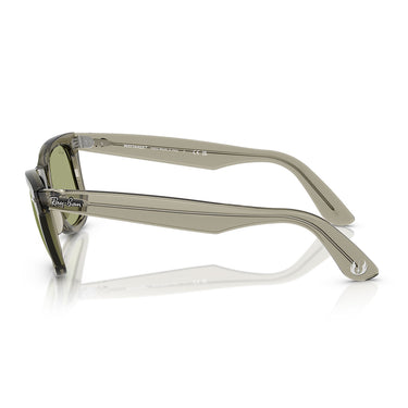 Ray-Ban Occhiali da Sole RB2140 68694E Wayfarer Star Wars Verde Trasparente Verde Bottiglia Unisex  3