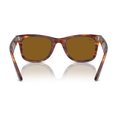 Ray-Ban Gafas de Sol RB2140 954 Wayfarer Marrón/Marrón Unisex