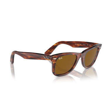 Ray-Ban Gafas de Sol RB2140 954 Wayfarer Marrón/Marrón Unisex