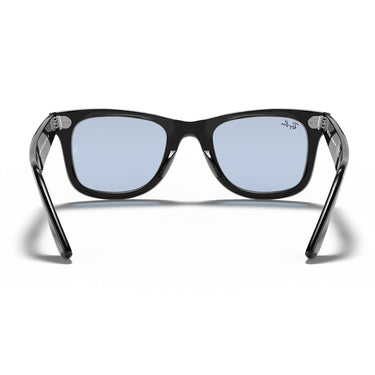 Ray-Ban Sonnenbrille RB2140F 901/64 Wayfarer Schwarz/Blau Grau Unisex 4