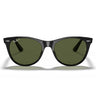 Ray-Ban Okulary Przeciwsłoneczne RB2185 901-58 Nero-Verde G-15 Unisex Polarizzati