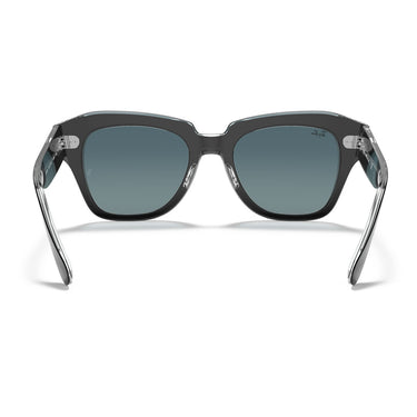 Ray-Ban Gafas de Sol RB2186 12943M State Street Negro/Azul Degradado Unisex
