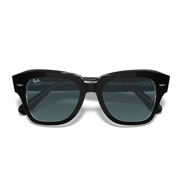 Ray-Ban Gafas de Sol RB2186 12943M State Street Negro/Azul Degradado Unisex
