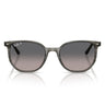 Ray-Ban Okulary Przeciwsłoneczne RB2197 1438M3 Elliot Prążkowany Szary/Szary Gradient Unisex Polaryzowane