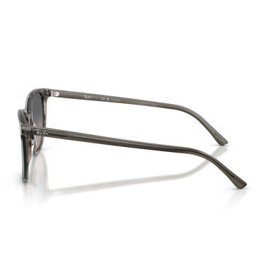 Ray-Ban Okulary Przeciwsłoneczne RB2197 1438M3 Elliot Prążkowany Szary/Szary Gradient Unisex Polaryzowane 3