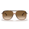 Ray-Ban Occhiali da Sole RB2198 129251 Bill Marrone Trasparente Marrone Chiaro Unisex 