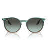 Ray-Ban Gafas de Sol RB2204 1394GK Verde Rayado/Azul Unisex
