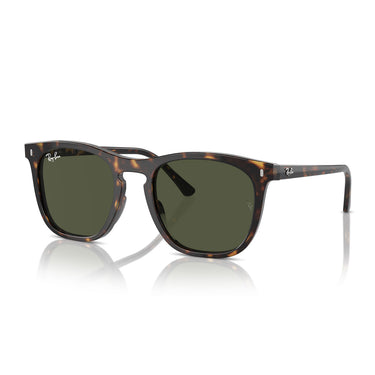 Ray-Ban Gafas de Sol RB2210 902/31 Marrón/Verde Unisex
