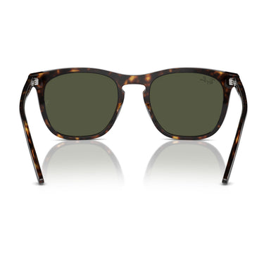 Ray-Ban Gafas de Sol RB2210 902/31 Marrón/Verde Unisex