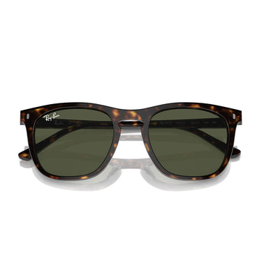 Ray-Ban Gafas de Sol RB2210 902/31 Marrón/Verde Unisex
