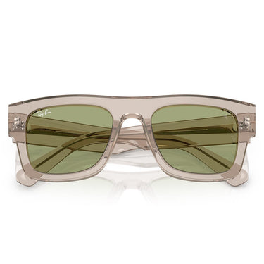 Ray-Ban Occhiali da Sole RB2217M F71282 Marrone Chiaro Trasparente/Verde Unisex