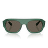 Ray-Ban Okulary Przeciwsłoneczne RB2218 6681 3 Zielony Przezroczysty