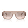 Ray-Ban Okulary Przeciwsłoneczne RB2218 67278Z Jasnobrązowy Przezroczysty Brązowy Srebrne Lustro Unisex