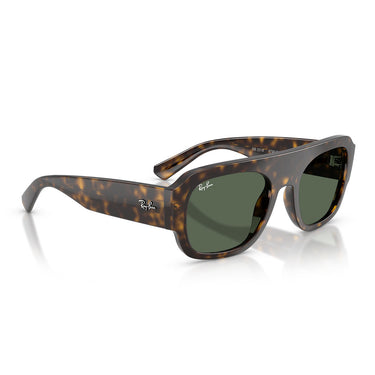 Ray-Ban Okulary Przeciwsłoneczne RB2218 679071 Brązowy/Zielony Unisex 4