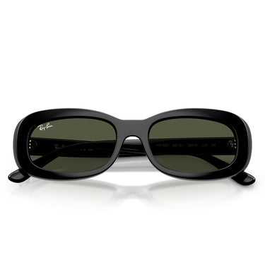 Ray-Ban Sonnenbrille RB2221 901/31 Schwarz/Grün Damen 6