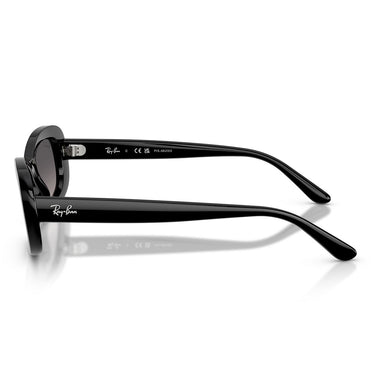 Ray-Ban Okulary Przeciwsłoneczne RB2221 901/M3 Czarny/Szary Gradient Damskie Polaryzacyjne 2
