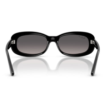 Ray-Ban Okulary Przeciwsłoneczne RB2221 901/M3 Czarny/Szary Gradient Damskie Polaryzacyjne 3
