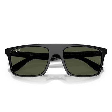 Ray-Ban Sonnenbrille RB2222 901/31 Schwarz/Grün Unisex 5