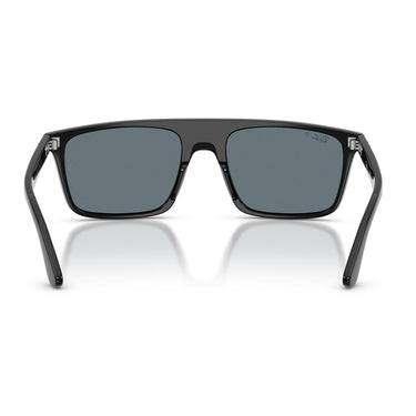 Ray-Ban Occhiali da Sole RB2222 901/3R Nero/Blu Scuro Unisex Polarizzati 3