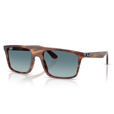 Ray-Ban Sonnenbrille RB2222 954 3M Braun Gestreift Blau Verblasst Unisex 1