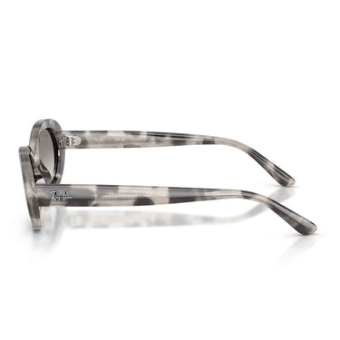 Ray-Ban Occhiali da Sole RB2223 144832 Marrone Grigio Opalino/Trasparente Sfumato Grigio Donna 2