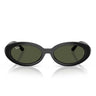 Ray-Ban Occhiali da Sole RB2223 901/31 Nero/Verde Donna