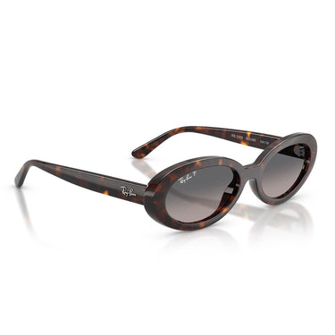 Ray-Ban Occhiali da Sole RB2223 902/M3 Marrone/Grigio Sfumato Donna Polarizzati 4