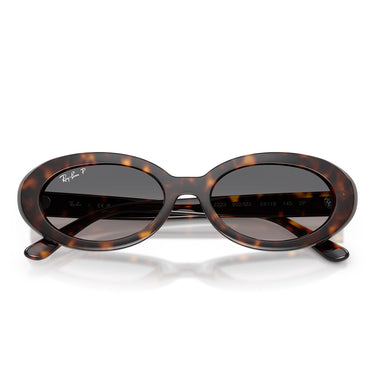 Ray-Ban Occhiali da Sole RB2223 902/M3 Marrone/Grigio Sfumato Donna Polarizzati 5
