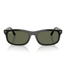 Ray-Ban Occhiali da Sole RB2224 901/58 Nero/Verde Unisex Polarizzati