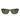Ray-Ban Occhiali da Sole RB2224 901/58 Nero/Verde Unisex Polarizzati