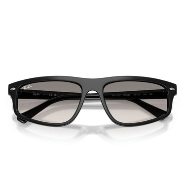 Ray-Ban Occhiali da Sole RB2225 901 32 Nero Trasparente Sfumato Grigio Unisex  5