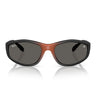 Ray-Ban Occhiali da Sole RB2228 6927B1 x Marvel Nero Sfumato Rosso/Grigio Scuro Unisex