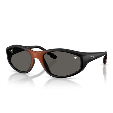 Ray-Ban Occhiali da Sole RB2228 6927B1 x Marvel Nero Sfumato Rosso/Grigio Scuro Unisex