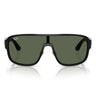 Ray-Ban Occhiali da Sole RB2229 901/71 Nero/Verde Scuro Unisex