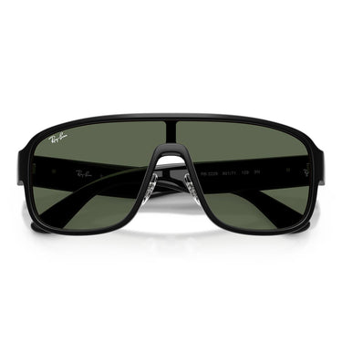 Ray-Ban Occhiali da Sole RB2229 901/71 Nero/Verde Scuro Unisex
