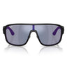 Ray-Ban Occhiali da Sole RB2229 901SB2 Nero Opaco/Blu Scuro Specchiato Viola Unisex