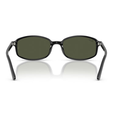 Ray-Ban Okulary Przeciwsłoneczne RB2232 901/31 Czarny/Zielony Unisex 3