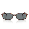 Ray-Ban Okulary Przeciwsłoneczne RB2232 954/62 Brązowy Prążkowany/Niebieski Unisex