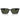 Ray-Ban Occhiali da Sole RB2234 901/31 Brunel Nero/Verde Unisex
