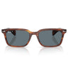 Ray-Ban Occhiali da Sole RB2234 954/3R Brunel Marrone Striato/Blu Scuro Unisex Polarizzati