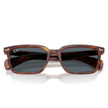 Ray-Ban Occhiali da Sole RB2234 954/R5 Brunel Marrone Striato/Blu Scuro Unisex