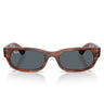 Ray-Ban Occhiali da Sole RB2236 954/R5 Marrone Striato/Blu Unisex