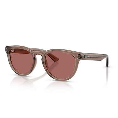 Ray-Ban Occhiali da Sole RB2237 682769 Marrone Chiaro Trasparente/Violetto Scuro Unisex
