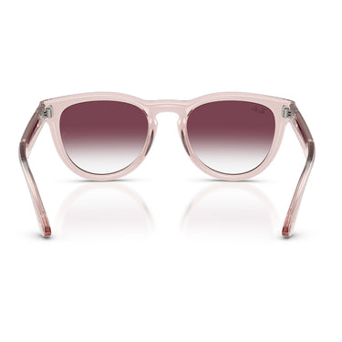 Ray-Ban Occhiali da Sole RB2237 69018H Rosa Trasparente/Trasparente Sfumato Viola Unisex