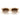Ray-Ban Occhiali da Sole RB2237 690213 Nude Trasparente/Marrone Chiaro Sfumato Scuro Unisex