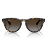 Ray-Ban Occhiali da Sole RB2237 710/T5 Marrone/Grigio Chiaro Sfumato Marrone Unisex Polarizzati
