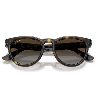 Ray-Ban Occhiali da Sole RB2237 710/T5 Marrone/Grigio Chiaro Sfumato Marrone Unisex Polarizzati