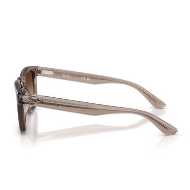Ray-Ban Occhiali da Sole RB2238 682713 Marrone Trasparente/Marrone Chiaro Sfumato Scuro Unisex