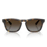 Ray-Ban Occhiali da Sole RB2238 710/T5 Marrone/Grigio Chiaro Sfumato Marrone Unisex Polarizzati